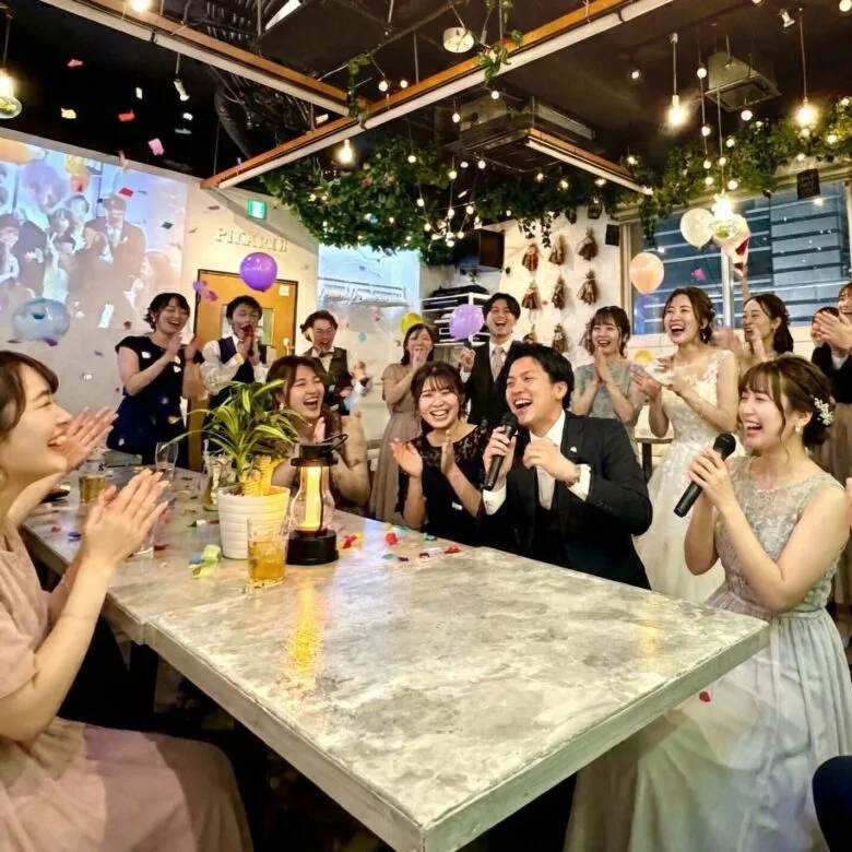 ナイトBBQでのマイク演出