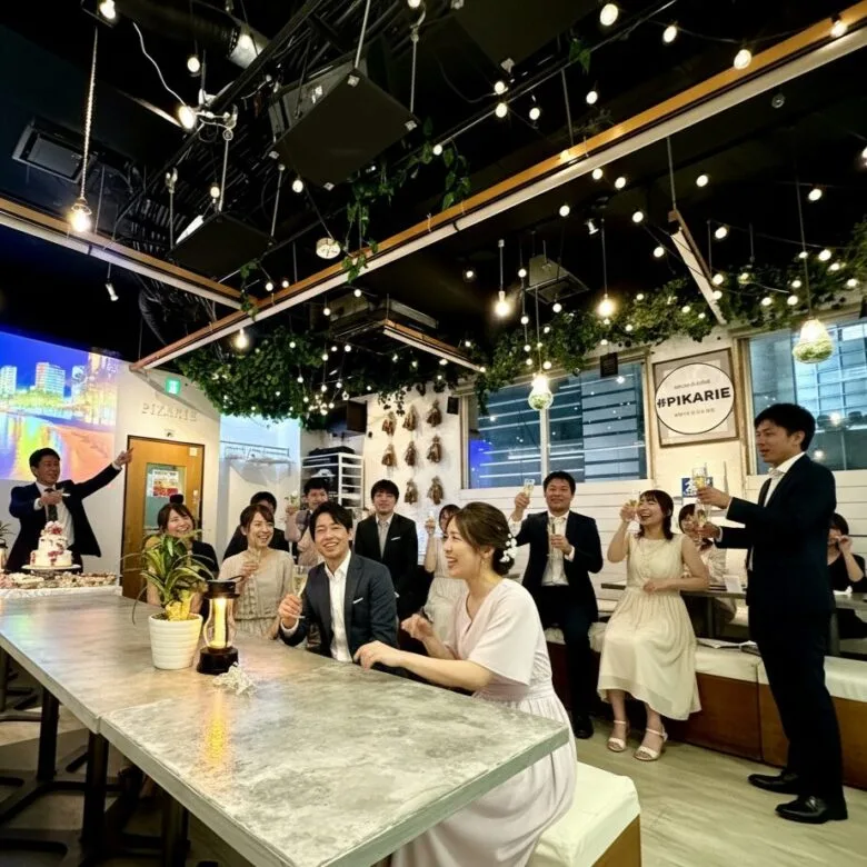 渋谷で会社の貸切BBQ宴会