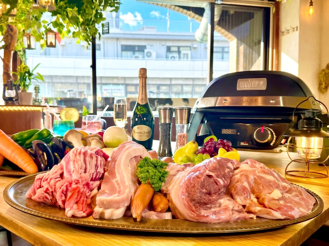 〈渋谷×貸切×手ぶらBBQ〉内観1