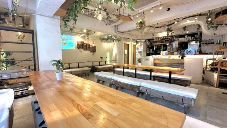 渋谷 貸切パーティー会場 ガーデンホールの店内