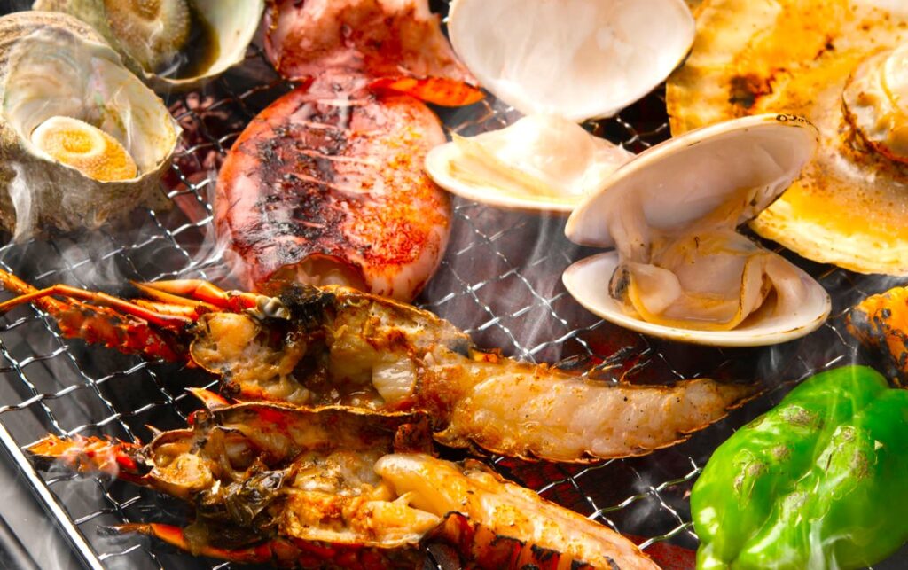 渋谷×貸切×誕生日パーティー「渋谷ガーデンルーム３F」海鮮BBQコース