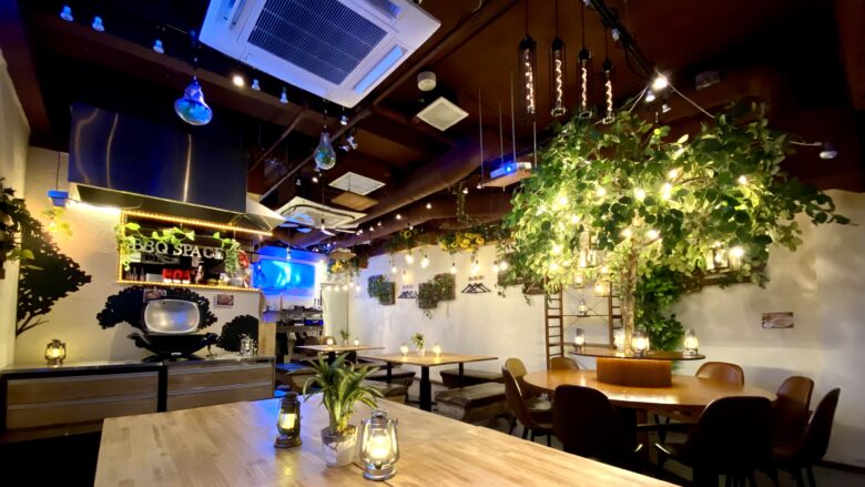 「渋谷ガーデンスペース道玄坂」は、貸切に特化したおしゃれ居酒屋です！
20人・３0人・40人などオフ会貸切はお任せください！