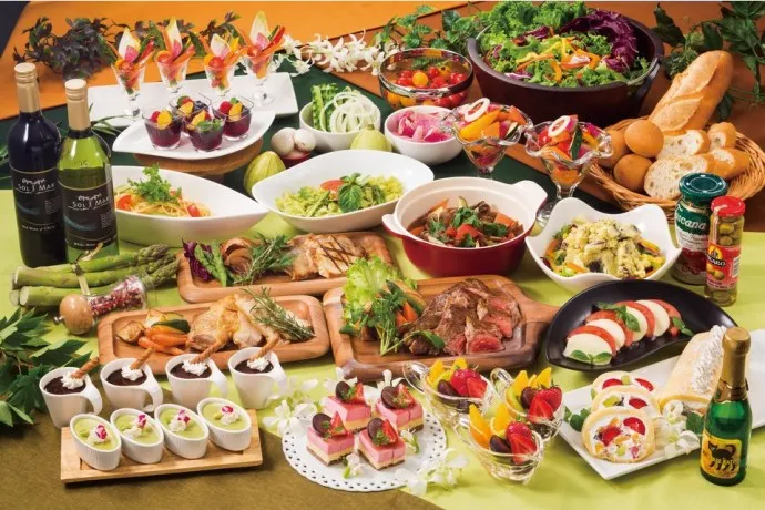 〈渋谷×貸切×個室パーティー〉　コース料理イメージ