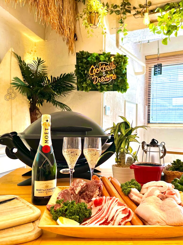 〈渋谷×貸切×GWバーベキュー〉内観1