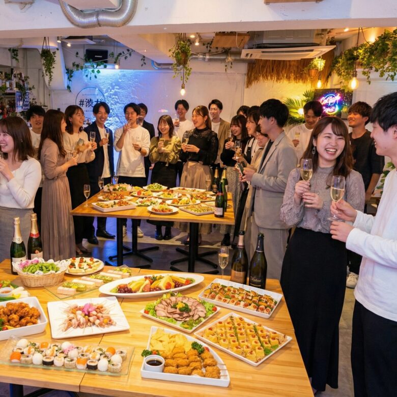 〈渋谷×貸切×歓迎会〉　完全貸切空間イメージ